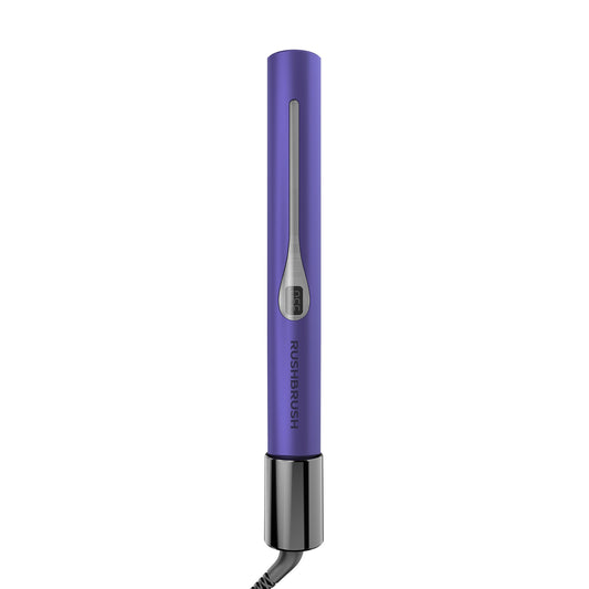 Rush Brush X2 Infra Revolver Hair Straightener – Purple