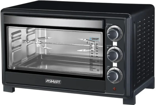 Smart Electric Oven With Grill, 36 Liters, 1600 Watt, - Black SOV36BR