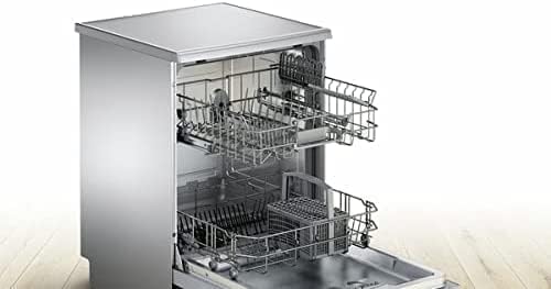Bosch Series 2 - Dishwasher 12 place settings, 5 programs, 60 cm, stainless steel,Free standing SMS25AI00V