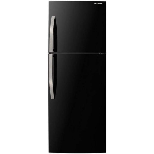ثلاجة نوفروست فريش، 397 لتر، اسود - FNT-B470KBM