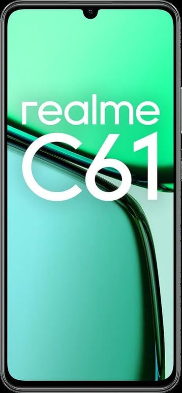 ريلمي C61 – 4G، 4 جيجابايت رام، 128 جيجابايت تخزين، أخضر داكن