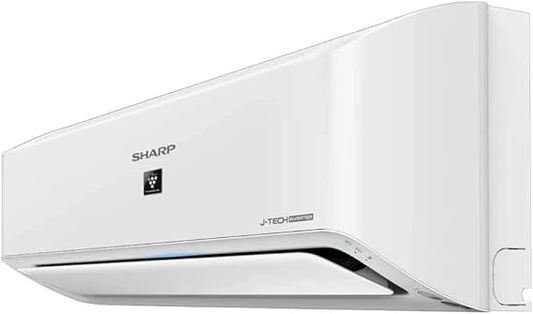 SHARP Split Air Conditioner 2.25 HP Cool - Heat Inverter, Plasmacluster, White AY-XP18YHE