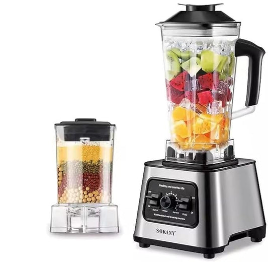 Sokany High Performance Blender - 2.5L Large Capacity 15 Speeds SK-999