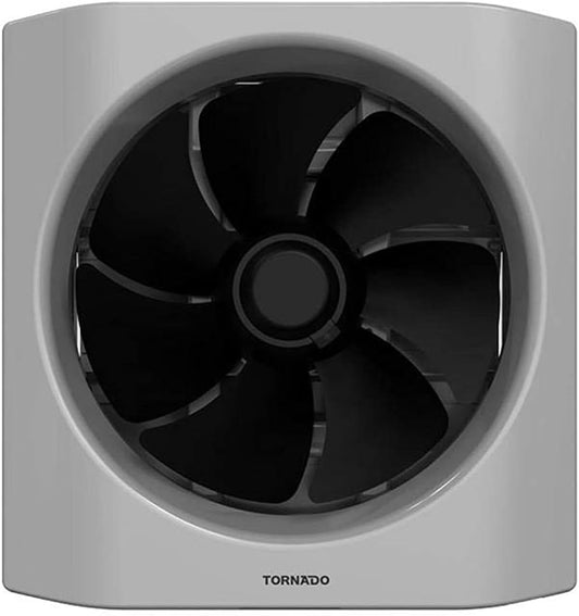 TORNADO Kitchen Ventilating Fan 25 cm Black x Grey TVH-25BG