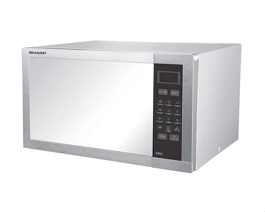 SHARP Microwave Grill 34 Liter 1000 Watt 9 Menus Stainless R-770AR(ST)