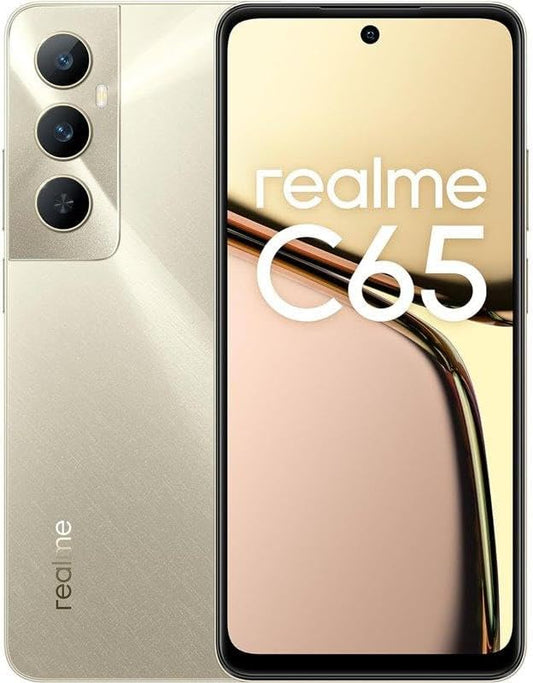 ريلمي C65 (6 جيجابايت رام / 128 جيجابايت تخزين) – اللون الذهبي