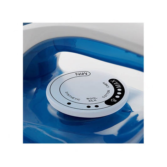 Mienta Steam Iron, 2400 Watts, Blue and White - SI181109A