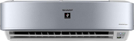 SHARP Split Air Conditioner Inverter Cool with Plasma Cluster, 1.5 HP - Silver AY-XP12UHE
