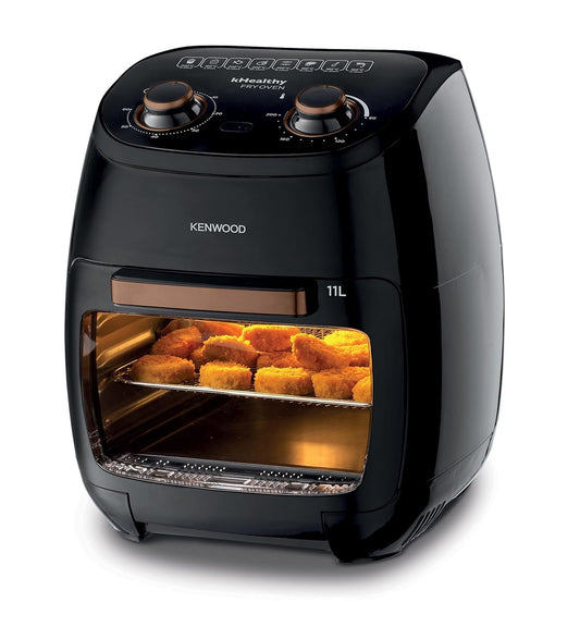 Kenwood multifunction khealthy air fryer oven, 2000w, 11l capacity 220v supply voltage and 50hz HFP90