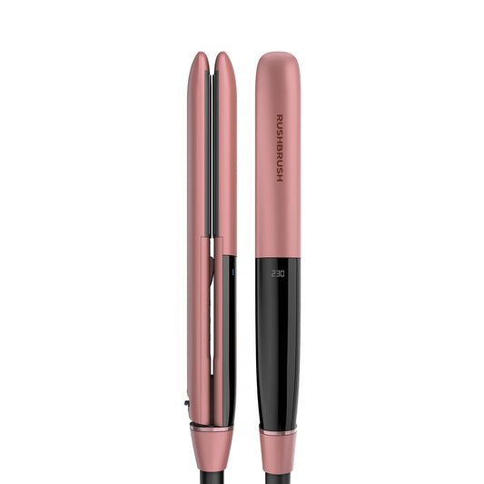 Rush brush X1 Pro Straightener Rose Gold, 230C, Ceramtic Plate, ionic Tech
