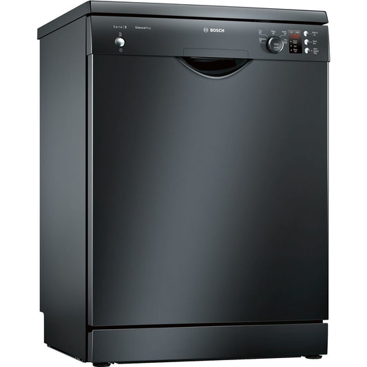 Bosch Free Standing Dishwasher 60 Cm 12 Person - Black SMS25AB00G