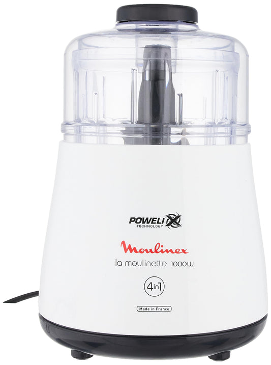 Moulinex la moulinette chopper 1000 watt 330ml - white DPA141