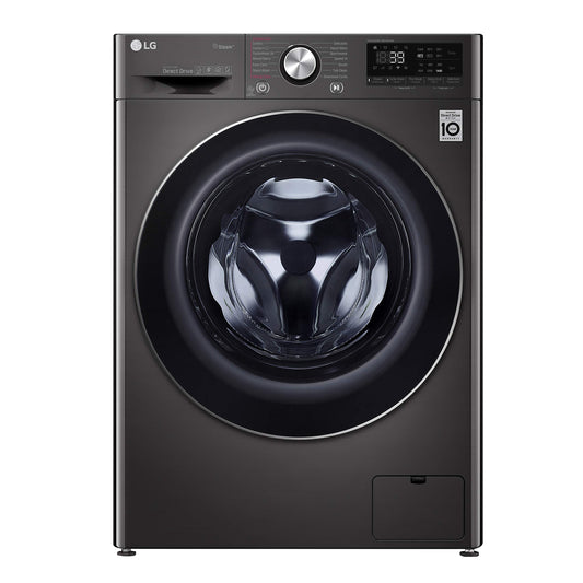 LG Vivace Washing Machine 9/5KG Dryer, with AI DD technology,Black- LG ThinQ™-F4R5VGG2E