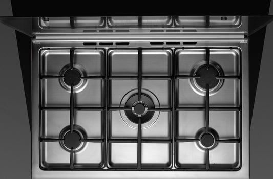 LA GERMANIA Cooker 90 x 60 - 5 Gas Burners Stainless 9C10GRB1X4AWW