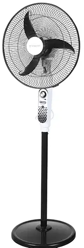 Fresh Bright 18-Inch Rechargeable Stand Fan – White (Model: 500018625)