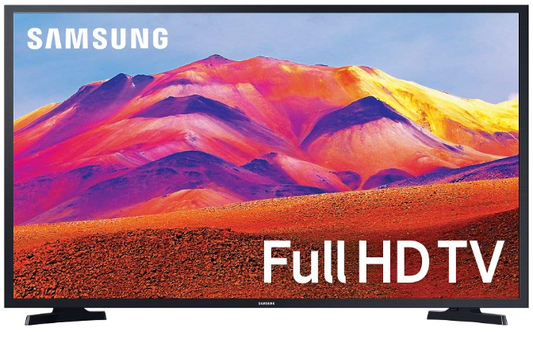 تلفزيون سامسونج سمارت 43 بوصة LED HD مع ريسيفر مدمج - لون اسود - UA43T5300AUXEG
