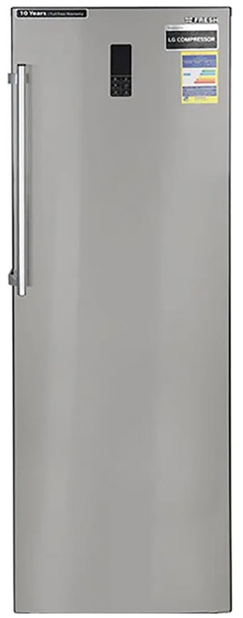 Fresh Vertical Deep Freezer – 7 Drawers, 230 Liters, Touch Control, Stainless Steel (FNU-MT300T)