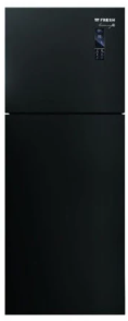 Fresh No Frost Refrigerator, 397 Liters, Black - FNT-MR470YGQMI