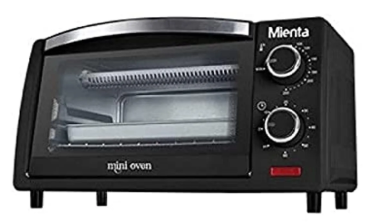 Mienta OV30618B electric oven, 9 liter, 800 watt, black