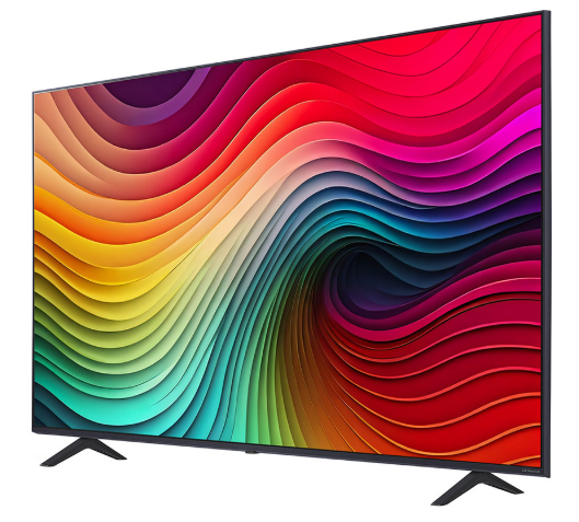 تلفزيون إل جي NanoCell AI NANO80 الذكي مقاس 50 بوصة بدقة 4K مع ريموت ماجيك الذكي، HDR10، ونظام webOS 24